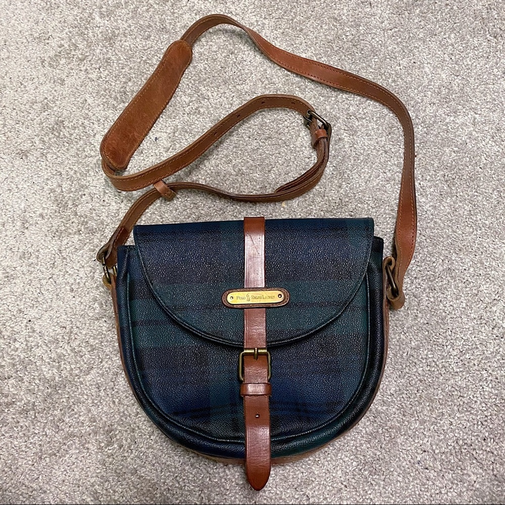 Vintage Ralph Lauren Crossbody Purse Bag